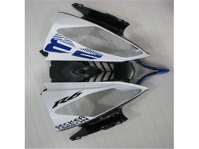 Carene Yamaha R6 08-16 - Bianco Blu Nero Carene Yamaha R6 08-16 - Bianco Blu Nero