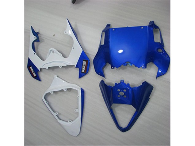 Carene Yamaha R6 08-16 - Bianco Blu Nero Carene Yamaha R6 08-16 - Bianco Blu Nero