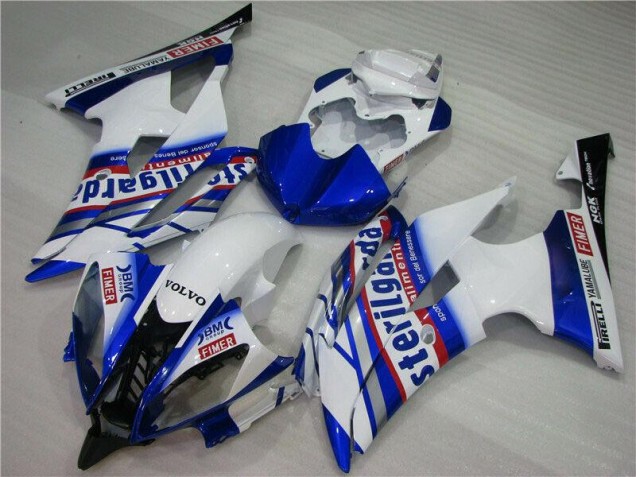 Carene Yamaha R6 08-16 - Bianco Blu Sterilgarda Volvo Carene Yamaha R6 08-16 - Bianco Blu Sterilgarda Volvo