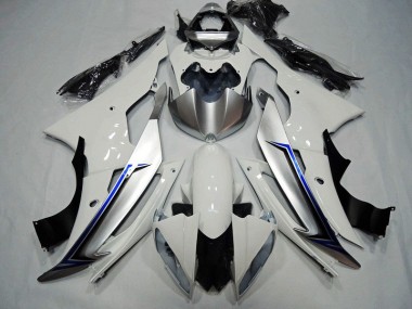 Carene Yamaha R6 08-16 - Bianco Nero Blu