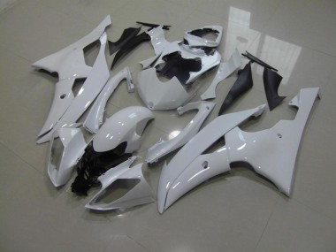 Carene Yamaha R6 08-16 - Bianco Perla Nessuna Decalcomania