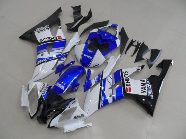 Carene Yamaha R6 08-16 - Blu Blu Bianco ENEOS