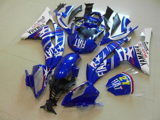 Carene Yamaha R6 08-16 - Blu Stella Fiat