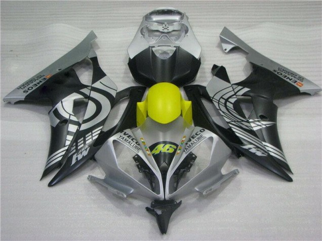 Carene Yamaha R6 08-16 - Giallo Nero Argento