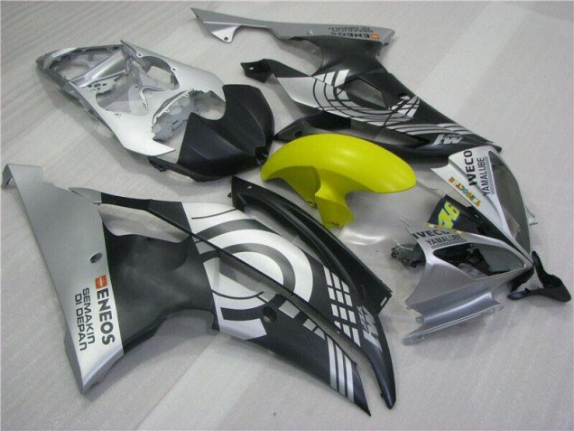 Carene Yamaha R6 08-16 - Giallo Nero Argento