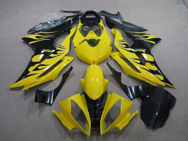 Carene Yamaha R6 08-16 - Giallo Nero Fiamma Carene Yamaha R6 08-16 - Giallo Nero Fiamma