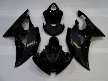 Carene Yamaha R6 08-16 - Lucido Nero Opaco