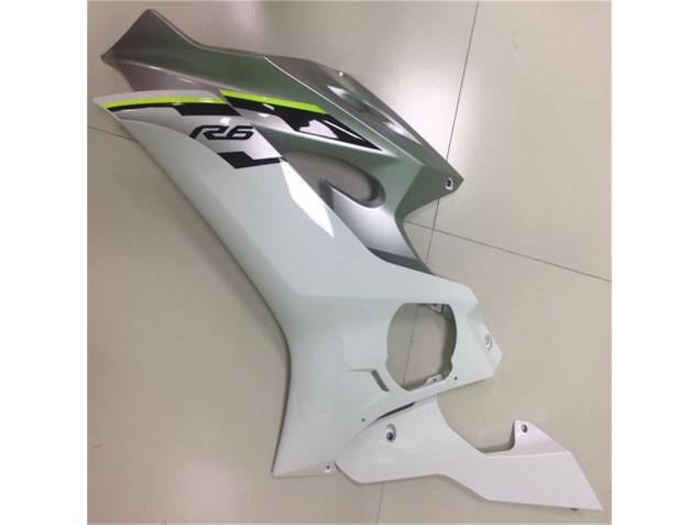 Carene Yamaha R6 17-23 - Bianco Argento Carene Yamaha R6 17-23 - Bianco Argento