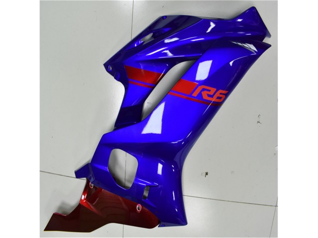 Carene Yamaha R6 17-23 - Blu Rosso Carene Yamaha R6 17-23 - Blu Rosso