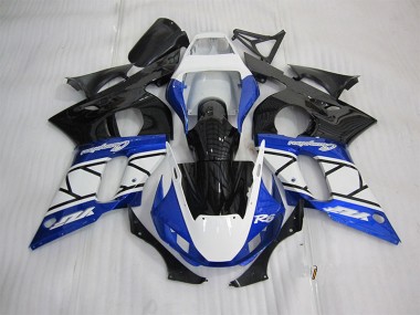 Carene Yamaha R6 98-02 - Blu Bianco Nero