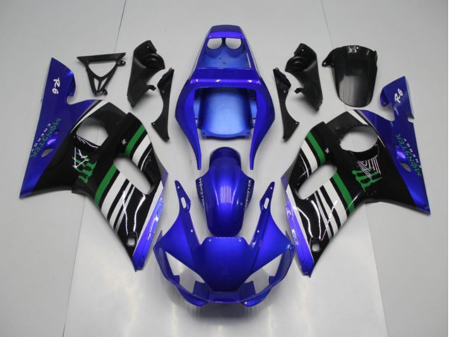 Carene Yamaha R6 98-02 - Blu Monster Carene Yamaha R6 98-02 - Blu Monster