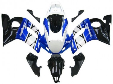 Carene Yamaha R6 98-02 - Blu Nero Champions