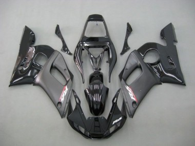 Carene Yamaha R6 98-02 - Contrast Nero