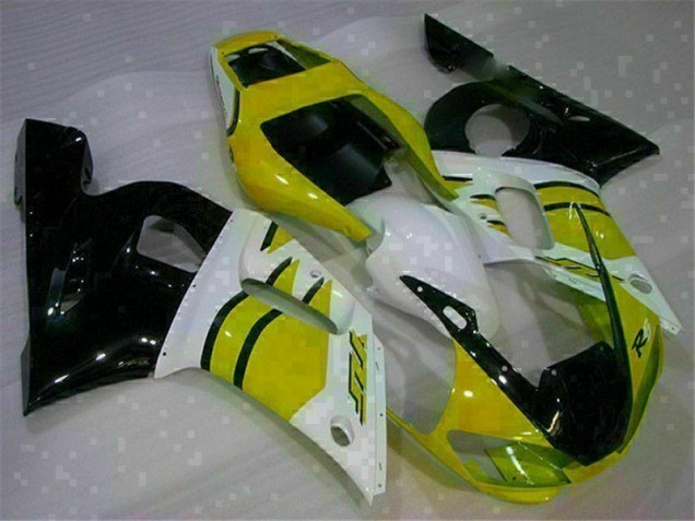 Carene Yamaha R6 98-02 - Giallo Bianco Carene Yamaha R6 98-02 - Giallo Bianco