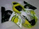 Carene Yamaha R6 98-02 - Giallo Bianco Carene Yamaha R6 98-02 - Giallo Bianco