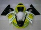 Carene Yamaha R6 98-02 - Giallo Bianco Carene Yamaha R6 98-02 - Giallo Bianco