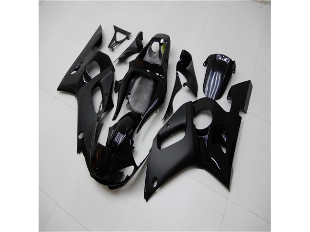 Carene Yamaha R6 98-02 - Lucido Nero Opaco Carene Yamaha R6 98-02 - Lucido Nero Opaco
