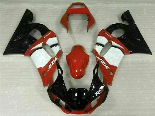 Carene Yamaha R6 98-02 - Rosso Bianco Carene Yamaha R6 98-02 - Rosso Bianco