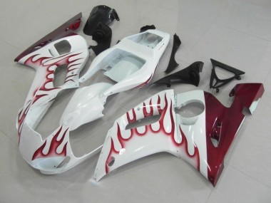 Carene Yamaha R6 98-02 - Rosso Fiamma