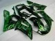 Carene Yamaha R6 98-02 - Verde Nero Carene Yamaha R6 98-02 - Verde Nero