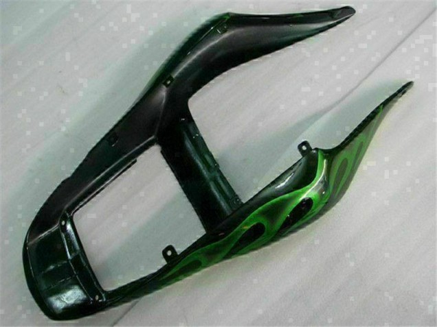 Carene Yamaha R6 98-02 - Verde Nero Carene Yamaha R6 98-02 - Verde Nero