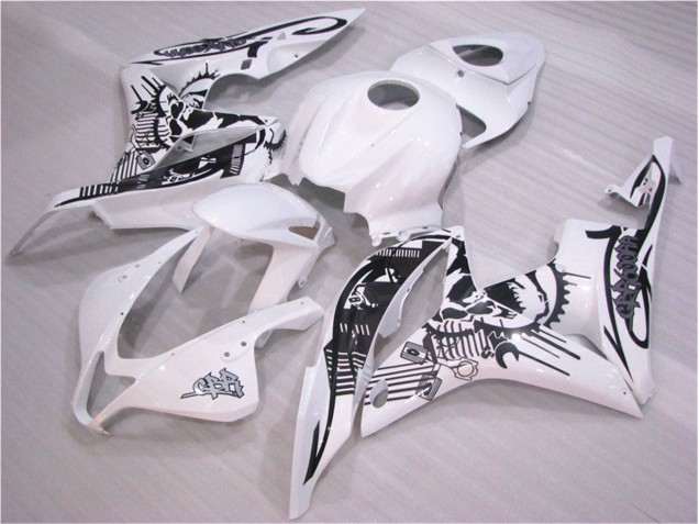 Carrozzeria & Carena Honda CBR 600 RR 07-08 - Nero Bianco Carrozzeria & Carena Honda CBR 600 RR 07-08 - Nero Bianco