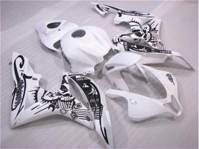 Carrozzeria & Carena Honda CBR 600 RR 07-08 - Nero Bianco Carrozzeria & Carena Honda CBR 600 RR 07-08 - Nero Bianco