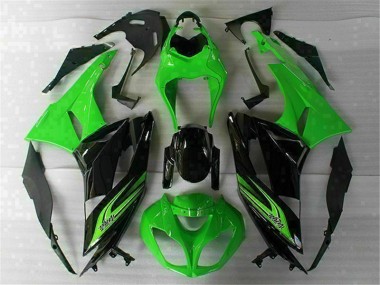 Carrozzeria & Carena Kawasaki ZX6R 09-12 - Verde Nero