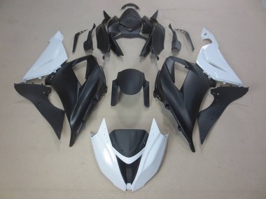Carrozzeria & Carena Kawasaki ZX6R 13-18 - Nero Bianco