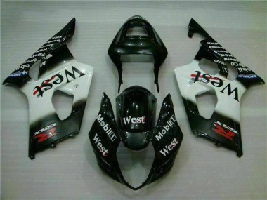 Carrozzeria & Carena Suzuki GSXR 1000 K3 03-04 - Bianco Nero