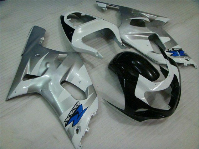 Carrozzeria & Carena Suzuki GSXR 600 / 750 K1 K2 K3 01-03 - Argento Nero Carrozzeria & Carena Suzuki GSXR 600 / 750 K1 K2 K3 01-03 - Argento Nero