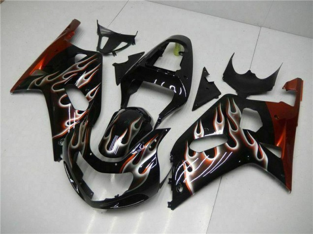 Carrozzeria & Carena Suzuki GSXR 600 / 750 K1 K2 K3 01-03 - Nero Carrozzeria & Carena Suzuki GSXR 600 / 750 K1 K2 K3 01-03 - Nero