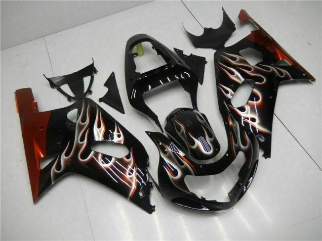 Carrozzeria & Carena Suzuki GSXR 600 / 750 K1 K2 K3 01-03 - Nero Carrozzeria & Carena Suzuki GSXR 600 / 750 K1 K2 K3 01-03 - Nero