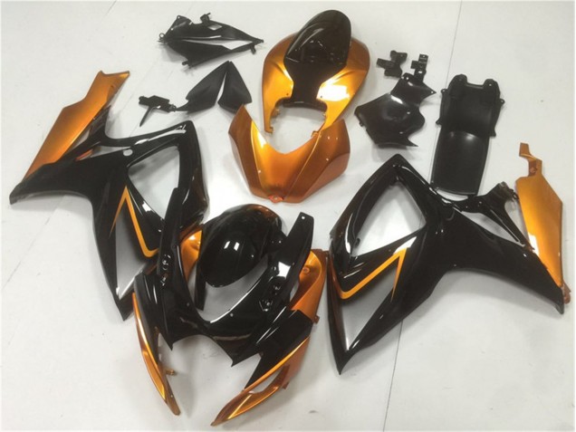 Carrozzeria & Carena Suzuki GSXR 600 / 750 K6 06-07 - Nero Arancia Carrozzeria & Carena Suzuki GSXR 600 / 750 K6 06-07 - Nero Arancia
