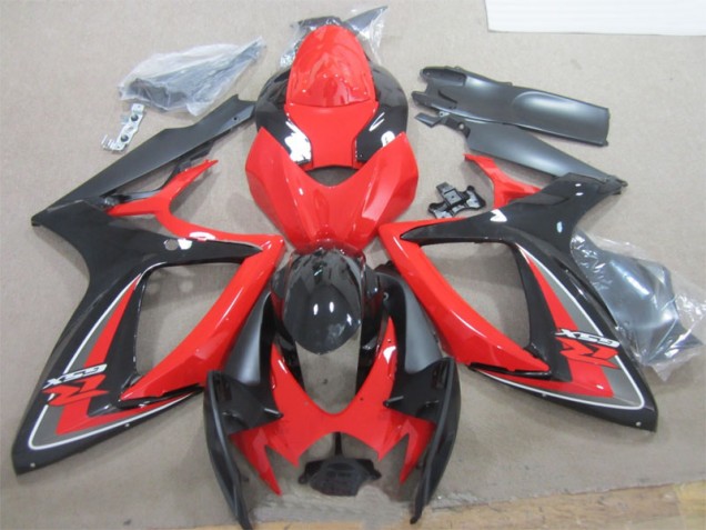 Carrozzeria & Carena Suzuki GSXR 600 K6 06-07 - Nero Rosso Carrozzeria & Carena Suzuki GSXR 600 K6 06-07 - Nero Rosso