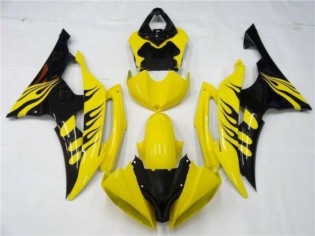 Carrozzeria & Carena Yamaha R6 08-16 - Giallo Nero Carrozzeria & Carena Yamaha R6 08-16 - Giallo Nero