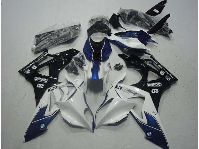 Carrozzeria & Plastica BMW S1000RR 09-14 - Bianco Blu Carrozzeria & Plastica BMW S1000RR 09-14 - Bianco Blu