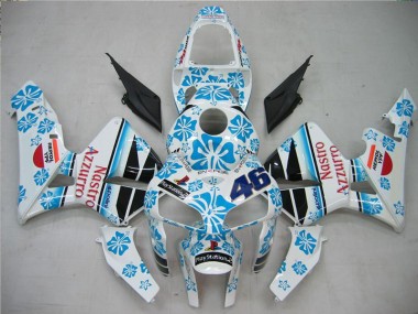 Carrozzeria & Plastica Honda CBR 600 RR 05-06 - Bianco Blu Nastro Azzurro 46