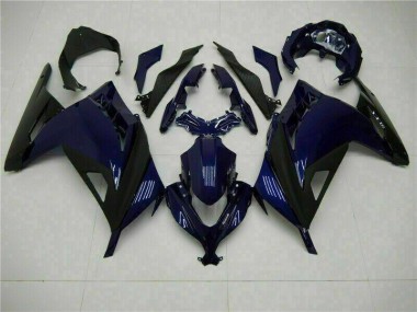 Carrozzeria & Plastica Kawasaki EX300 13-16 - Blu Nero