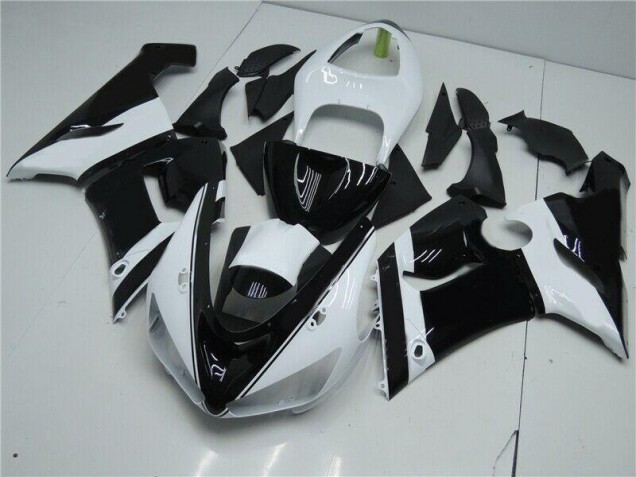 Carrozzeria & Plastica Kawasaki ZX6R 05-06 - Nero Bianco Carrozzeria & Plastica Kawasaki ZX6R 05-06 - Nero Bianco
