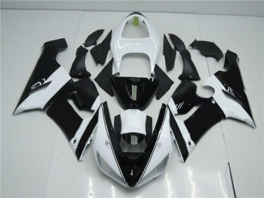 Carrozzeria & Plastica Kawasaki ZX6R 05-06 - Nero Bianco