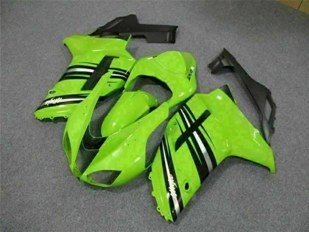 Carrozzeria & Plastica Kawasaki ZX6R 07-08 - Verde Nero Carrozzeria & Plastica Kawasaki ZX6R 07-08 - Verde Nero