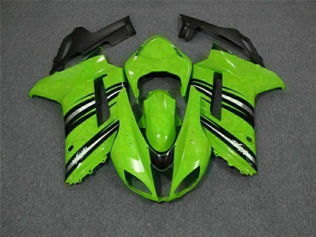 Carrozzeria & Plastica Kawasaki ZX6R 07-08 - Verde Nero Carrozzeria & Plastica Kawasaki ZX6R 07-08 - Verde Nero