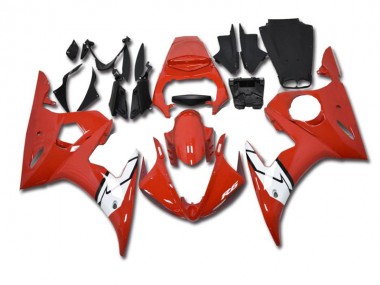 Carrozzeria & Plastica Yamaha R6 03-05 - Rosso Bianco