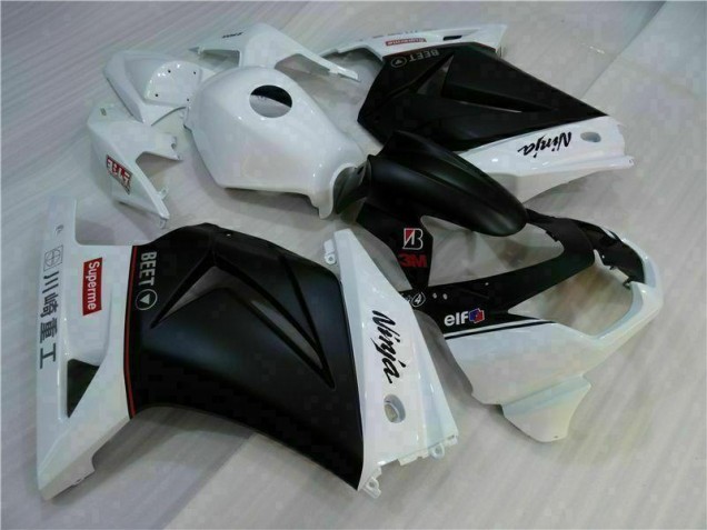 Kit Carena & Plastica Kawasaki EX250 08-12 - Bianco Nero Ninja Kit Carena & Plastica Kawasaki EX250 08-12 - Bianco Nero Ninja