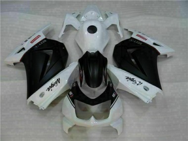 Kit Carena & Plastica Kawasaki EX250 08-12 - Bianco Nero Ninja