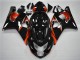 Kit Carena & Plastica Suzuki GSXR 600 / 750 K4 04-05 - Arancia Nero Kit Carena & Plastica Suzuki GSXR 600 / 750 K4 04-05 - Arancia Nero