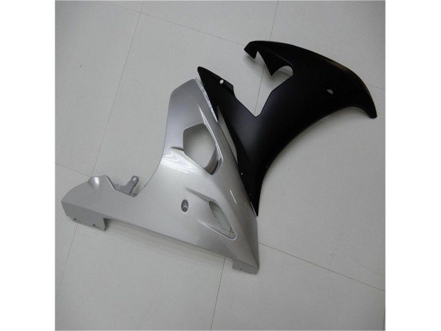 Kit Carena & Plastica Yamaha R6 03-05 - Argento Nero
