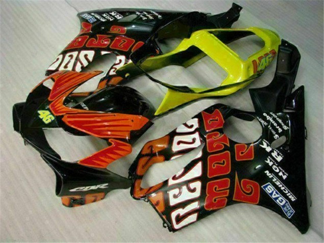 Kit Carenatura Completa Honda CBR 600 F4i 01-03 - Arancia Nero