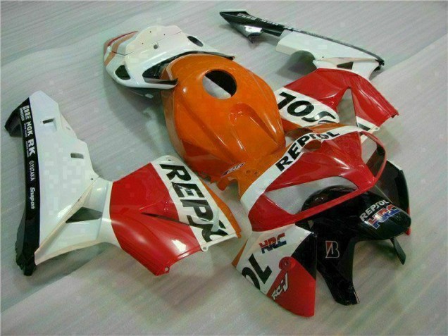 Kit Carenatura Completa Honda CBR 600 RR 05-06 - Arancia Nero Repsol Kit Carenatura Completa Honda CBR 600 RR 05-06 - Arancia Nero Repsol